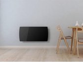 OCEANIC 2000 Watt Rubis Vaste elektrische radiator met droge inertie - Glazen front - Zwart