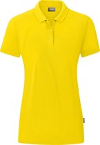 Jako Organic Polo Dames - Citroen