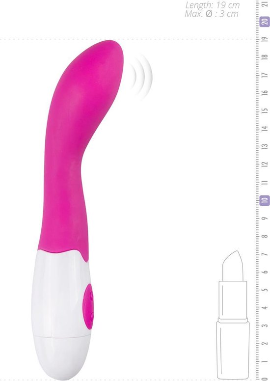 EasyToys - Vibromasseur point G "Yasmin" - Rose | bol
