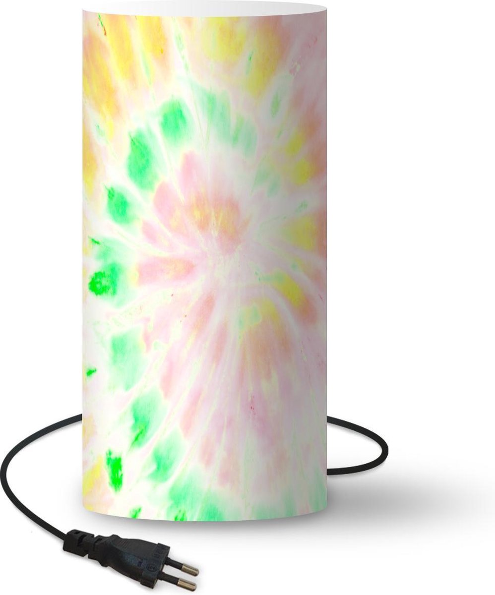Lamptiger Tafellamp - Zomer - Ø 16 Cm - E14 - Multicolor