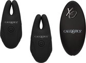 CalExotics - Silicone Remote Nipple Clamps - Bondage / SM Nipple clamps Zwart