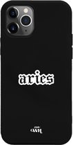 iPhone 11 Pro Max Case - Aries Black - iPhone Zodiac Case