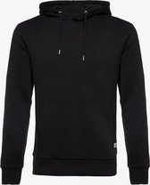 Produkt heren hoodie zwart - Zwart - Maat S