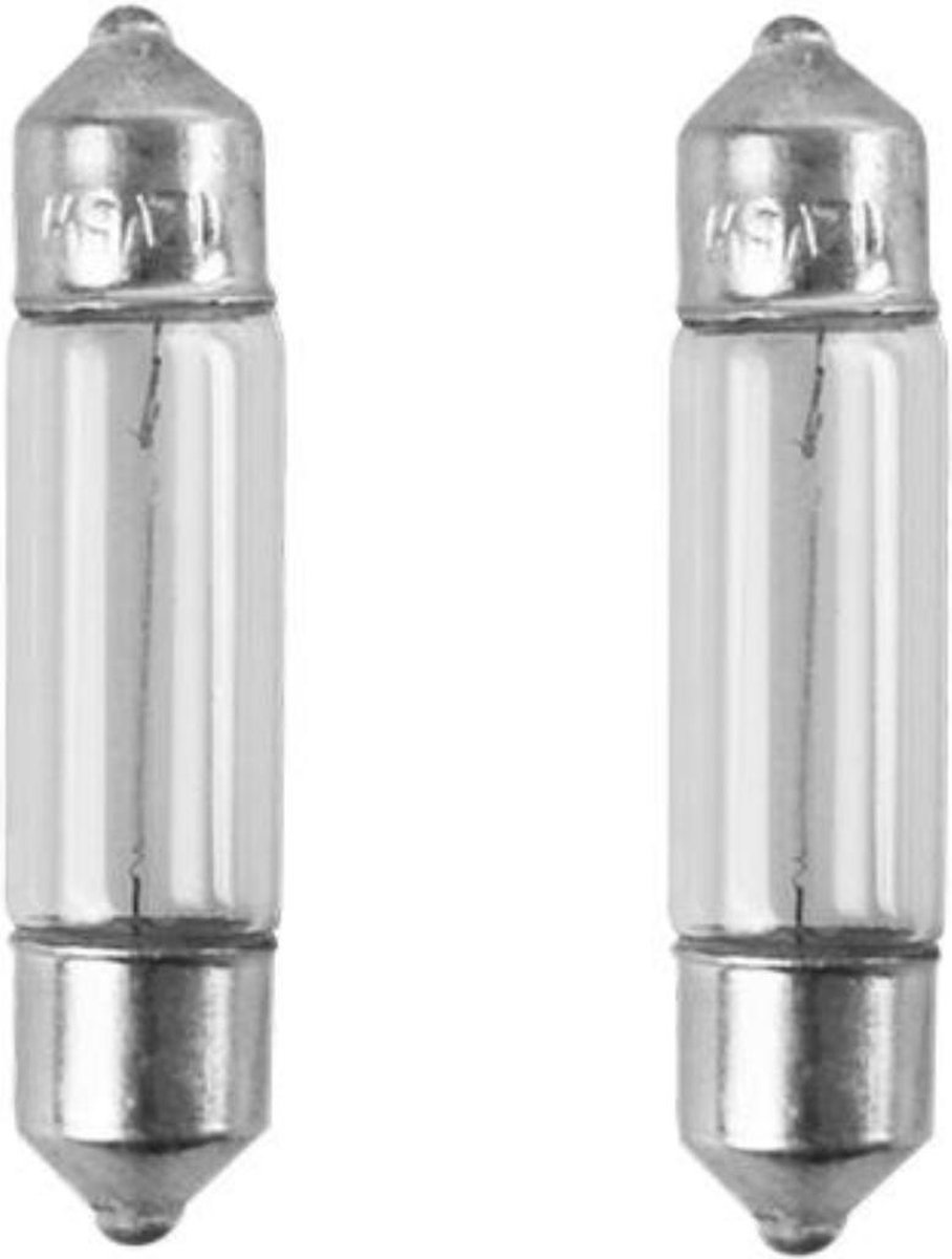 ProPlus Autolamp buislamp - 12V - 3W - SV8.5 - 11x43 mm - 2 stuks