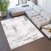 Tapiso Sky Vloerkleed Grijs Woonkamer Modern Tapijt Maat - 140x200