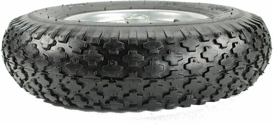 Benson Wiel met luchtband - metalen velg - blokprofiel - 4.00-8 - draagvermogen 135 kg van Benson — afbeelding 5