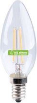 LEDatHOME - LED Oliva Transparant 6W E14 2700K lamp