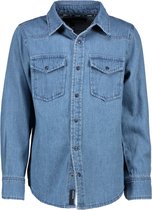 SevenOneSeven Overhemd jongen blue denim maat 110/116