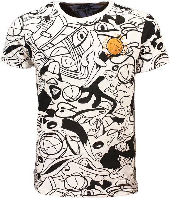 Space Jam: A New Legacy Heren Tshirt All Over Print Wit