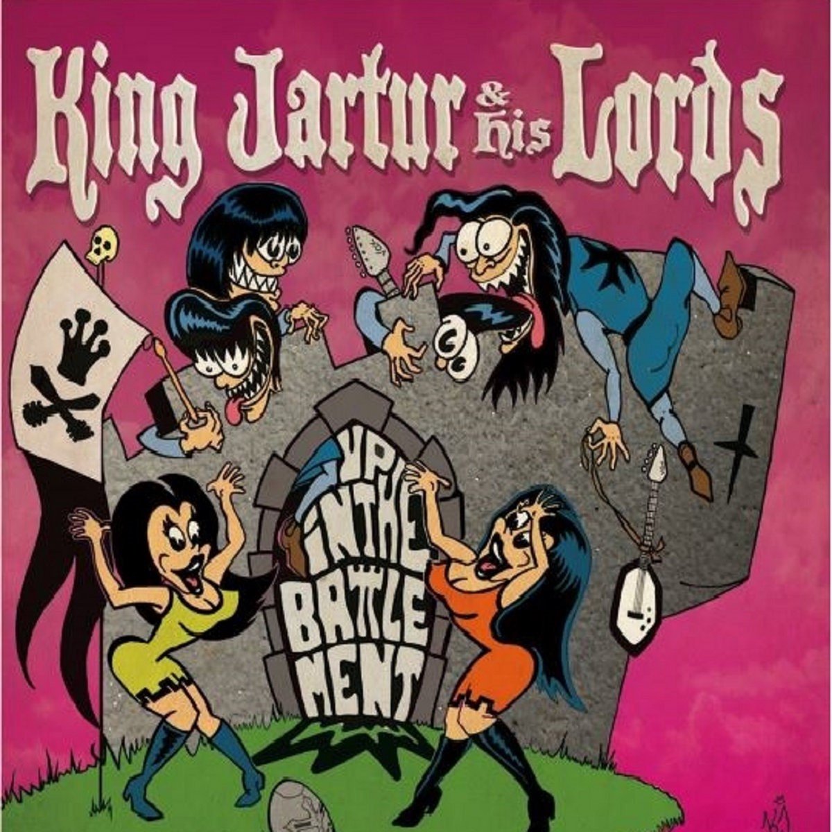 King Jartur & His Lords - Up In The Battlement (7" Single)