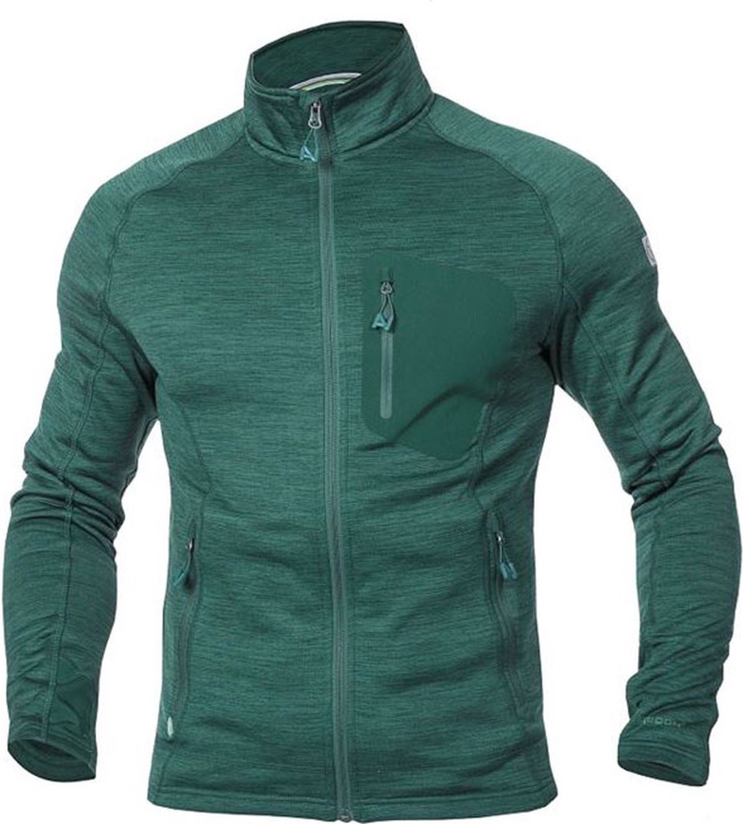 Ardon Breeffidry Sweatvest | Groen | XL | Heren werkvest met comfortabele stretch