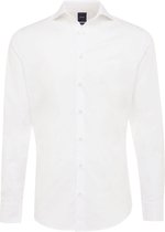 NILO | Stretch overhemd wit