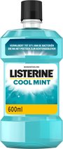 3x Listerine Mondwater Coolmint 600 ml
