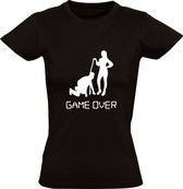 Game Over Couple | Dames T-shirt | Zwart | Fantasy | Fetish | Foreplay | Kinky | Roleplay