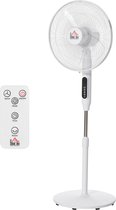 Nancy's Ault Drain Staande Ventilator - Zwart, Wit - Abs, Pp, Staal - 17,71 cm x 16,53 cm x 46,45 cm