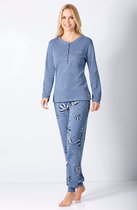 Warme bloemen dames pyjama