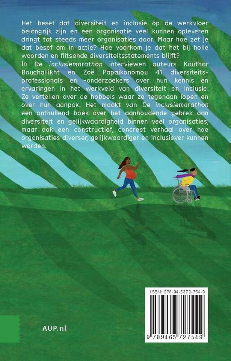 De inclusiemarathon - back cover