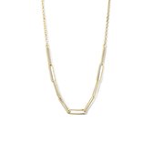 Collier Jasseron En Paperclip Ronde Buis 4,0 Mm 43 - 45 Cm