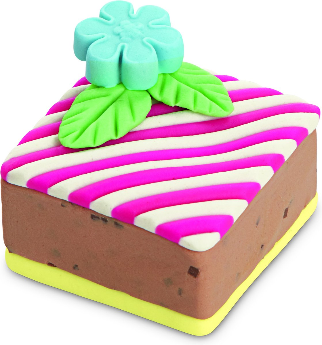 Play-Doh 4-pack Levendige kleuren - Potjes 85 gram - Boetseerklei — afbeelding 6
