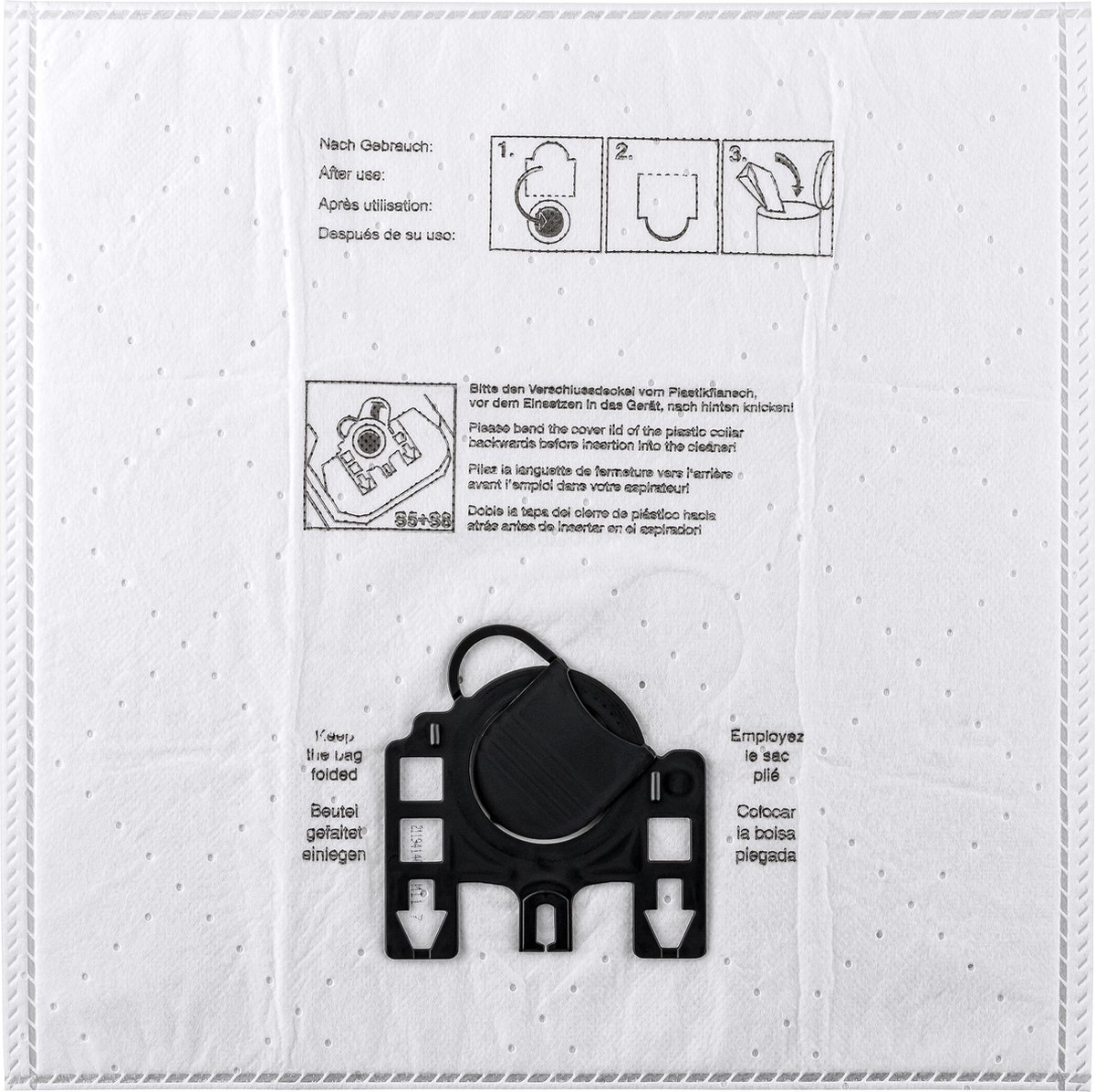10x Etana stofzuigerzak compatibel met Miele Compact C3 Ecoline | Compact C3 Ecoline Plus | - 10 stofzuigerzakken