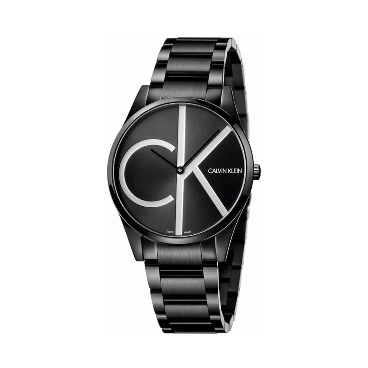 Calvin Klein - Horloge - Unisex - Analoog - Zwart - Staal - Quartz - Cadeau