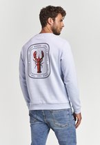Shiwi Lobster Sweater - soft blue - M