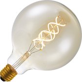 Lighto | LED Globelamp | Grote fitting E27 Dimbaar | 5W 125mm Goud