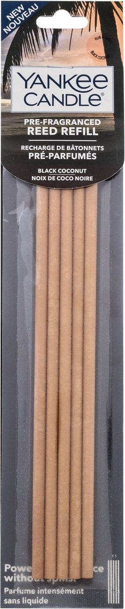 Yankee Candle Pre-Fragranced Reed Diffuser - Black Coconut