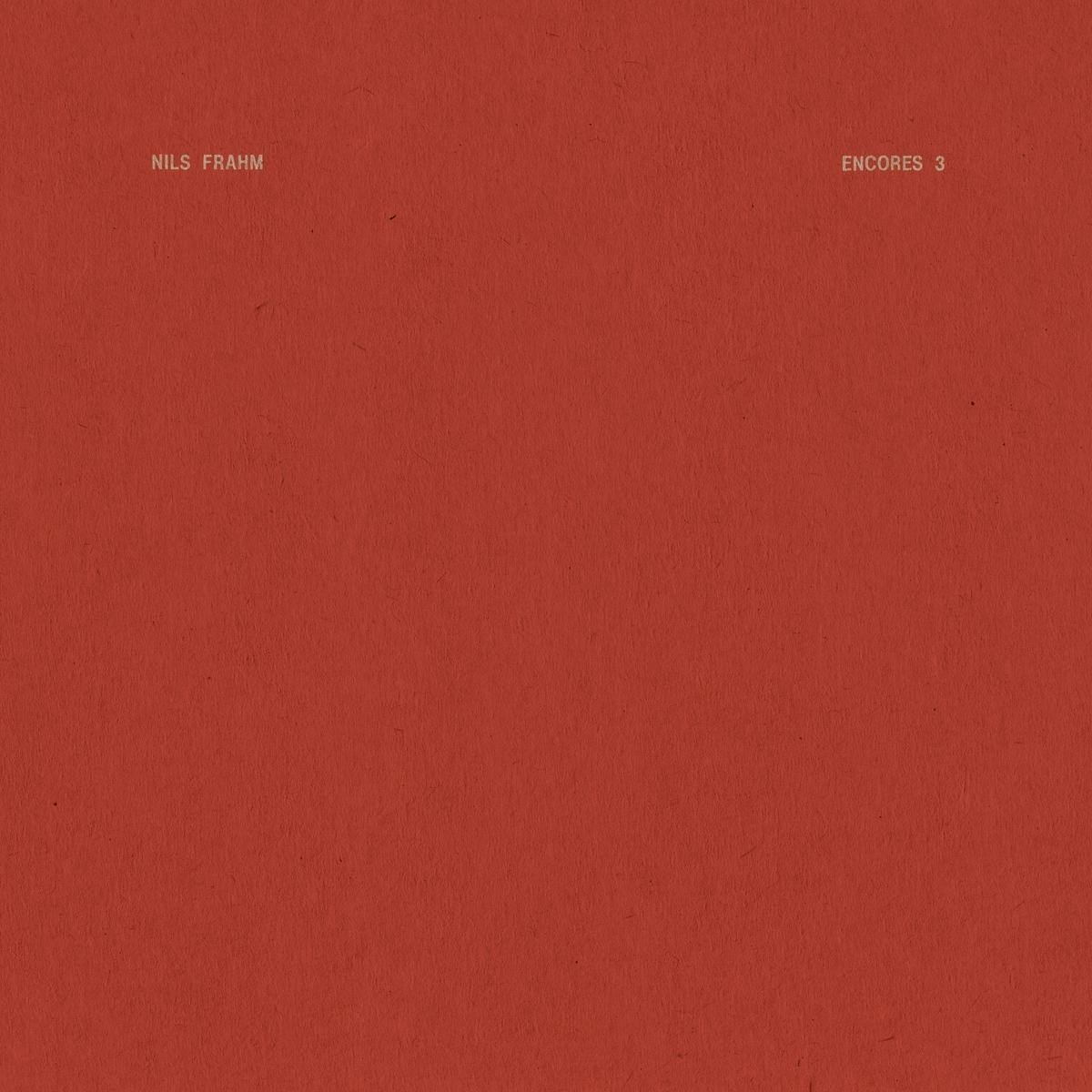 Nils Frahm - Encores 3 (12" Single)