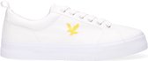 Lyle & Scott Aurea Lage sneakers - Heren - Wit - Maat 44