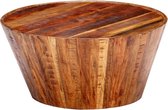 Medina Salontafel 65x65x33 cm massief ruw mangohout