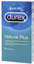 Durex Natural Classic - Condooms - Met Glijmiddel - Met Reservoir - 6st