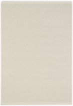 MOMO Rugs Teppe White Vloerkleed - 200x300 cm - Rechthoekig - Laagpolig, Structuur Tapijt - Landelijk, Scandinavisch - Wit