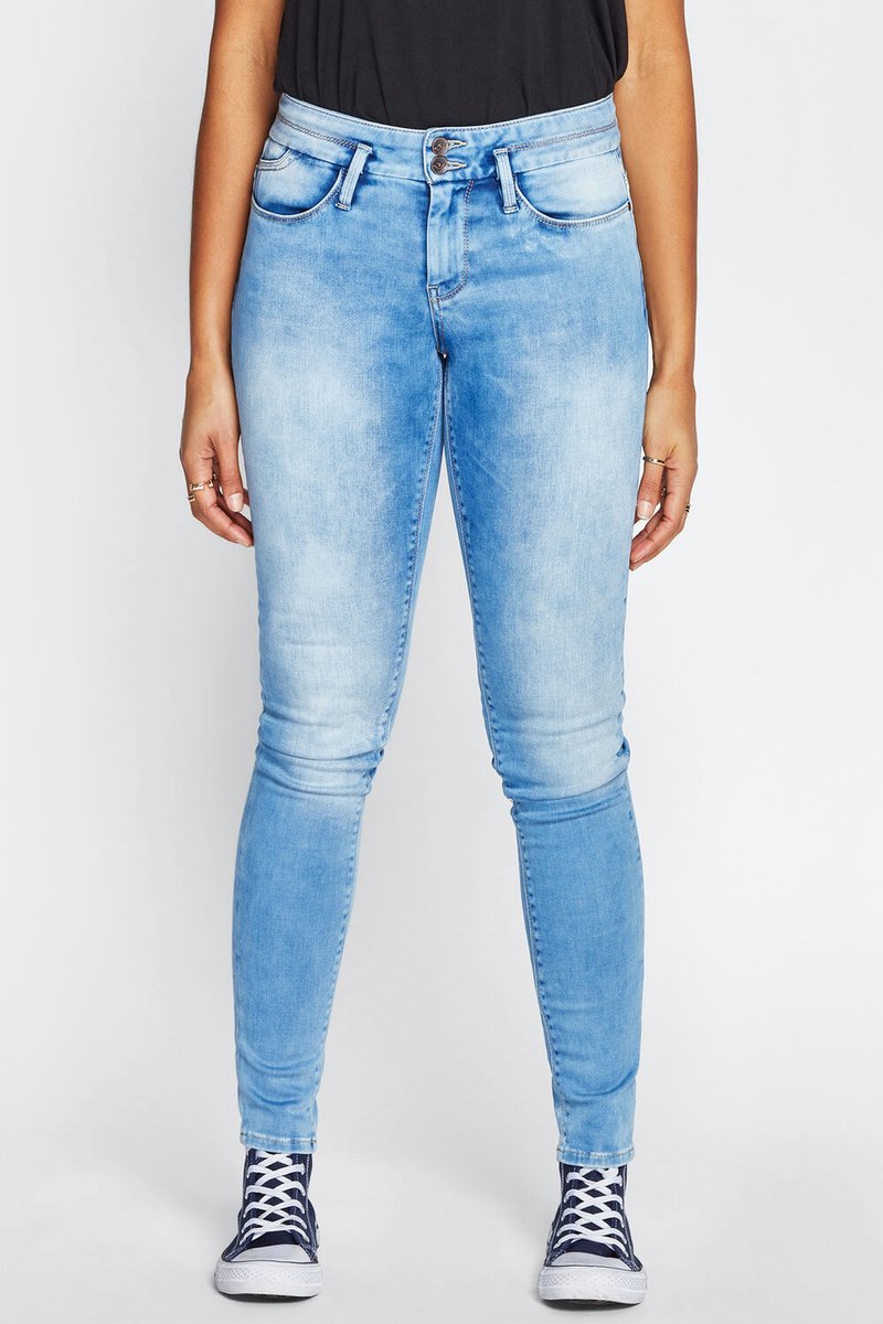 Tripper Rome Skinny Dames Skinny Fit Jeans Blauw - Maat W27 X L30 | bol.com
