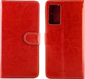 Oppo Reno6 Pro 5G Hoesje - Mobigear - Wallet Serie - Kunstlederen Bookcase - Bruin - Hoesje Geschikt Voor Oppo Reno6 Pro 5G