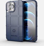 Hoesje voor iPhone 13 Pro Max - Beschermende hoes - Back Cover - TPU Case - Blauw