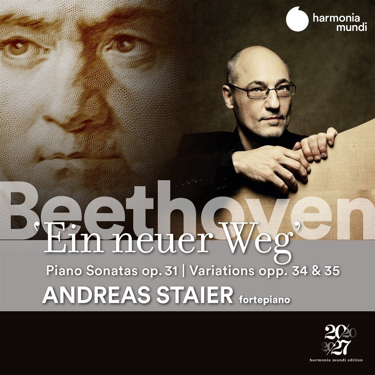 Andreas Staier - Beethoven: Ein Neuer Weg. Piano Sonates (2 CD)