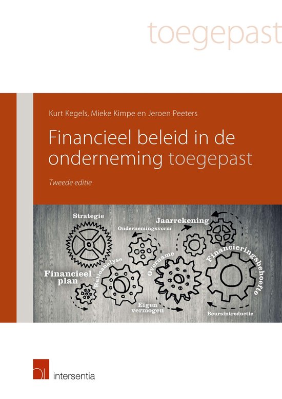 Financieel beleid in de onderneming toegepast - cover