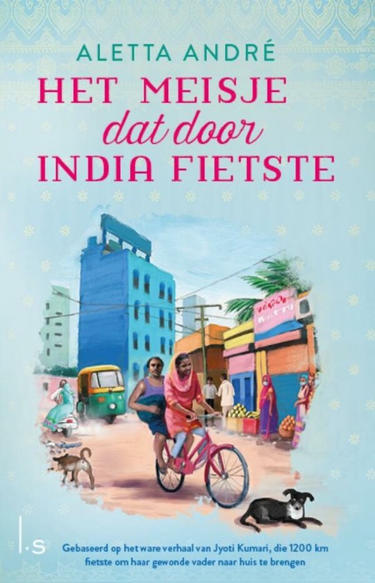Het meisje dat door India fietste - cover