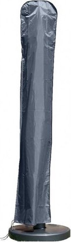 lip strategie Leer Parasolhoes voor parasol met een Ø 250 cm tot 450 cm Kleur Antraciet |  bol.com