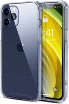 Shock case geschikt voor Apple iPhone 12 / 12 Pro - 6.1 inch - transparant