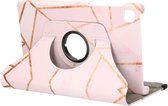 iMoshion 360° Draaibare Design Bookcase Galaxy Tab A7 Lite tablethoes - Pink Graphic