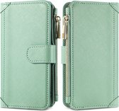 iMoshion Luxe Portemonnee Samsung Galaxy S10 hoesje - Groen
