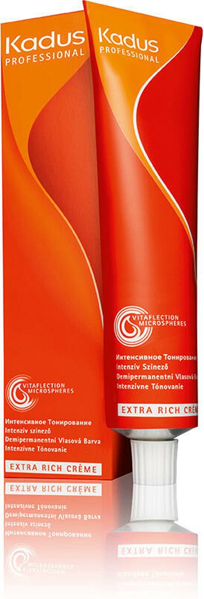 Kadus Professional Demi Permanent Coloration Haarkleuring 60ml - 05/56 Light Brown Red-Violet / Hellbraun Rot-Violett