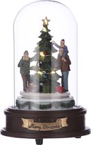 Luville - Globe with Christmas tree battery operated - Kersthuisjes & Kerstdorpen