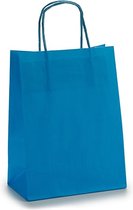 Pincello Cadeautassen Pincello 18 X 8,5 X 30 Cm Papier Blauw