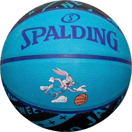 Spalding Space Jam Tune Squad Bugs Ball 84605Z, Unisex, Blauw, basketbal, maat: 5