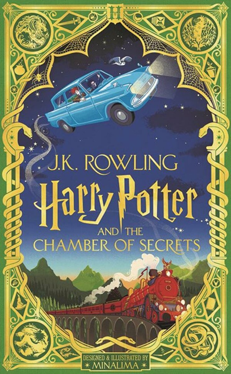 Harry Potter- Harry Potter and the Chamber of Secrets (Harry Potter, Book 2) (Minalima Edition)