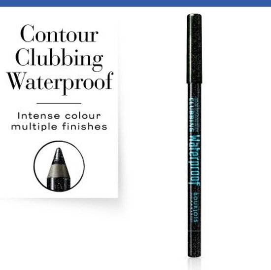 Bourjois Contour Clubbing Waterproof Oogpotlood - 48 Atomic Black