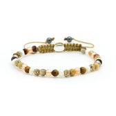 Karma armband Spiral Sugar Cookie xxs (gold crystal) 84459